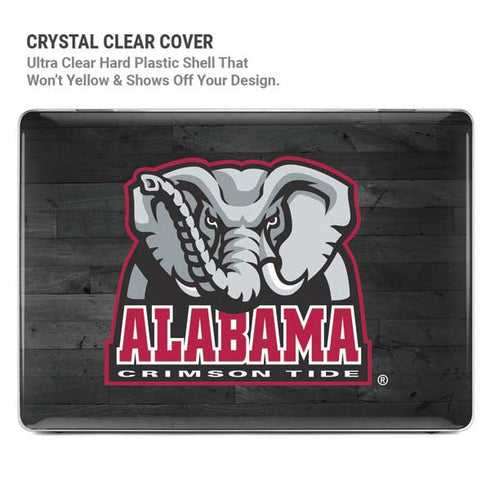 University of Alabama Basketball Wood MacBook Pro 14in (2021-24) Case plus Skin